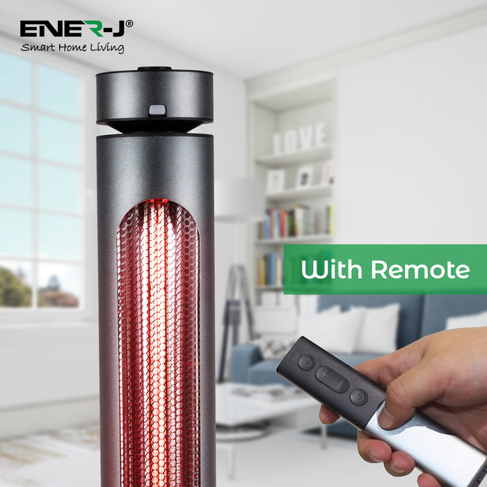 Portable Infrared Space Heater – 8 Heat Settings, IP65 Rated – Energy Efficient & Silent