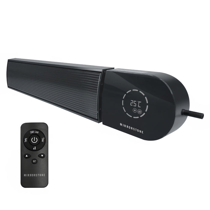 2.4kW Ionis Top of the Range Infrared Bar Heater (Black & White, Wi-Fi & Remote Option)