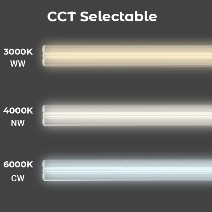 Premium LED Linkable Trunking Linear Lights (Supermarket/Garage lights), 60W 1.5M, 140LM/WCCT selectable