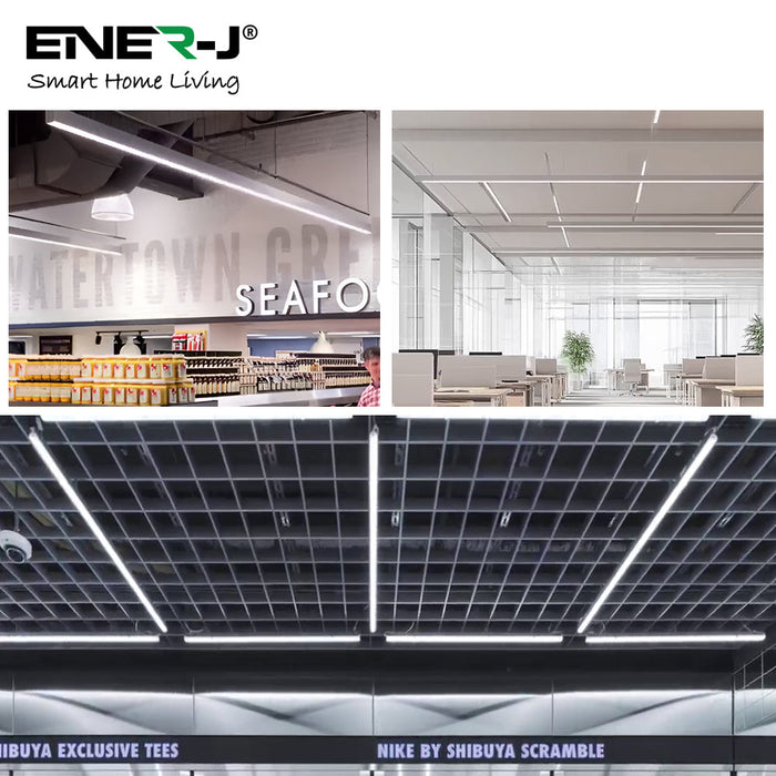 Premium LED Linkable Trunking Linear Lights (Supermarket/Garage lights), 60W 1.5M, 140LM/WCCT selectable
