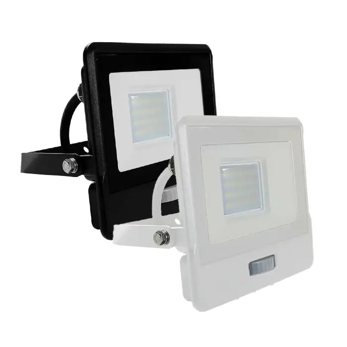 30W LED Floodlight PIR Sensor SMD Samsung Chip 3000k 4000k 6500k White And Black