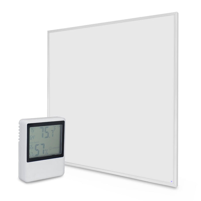 350W Solis Wi-Fi Slim Infrared Panel Heater With Temperature Sensor Easy Installation Highly Energy Efficient