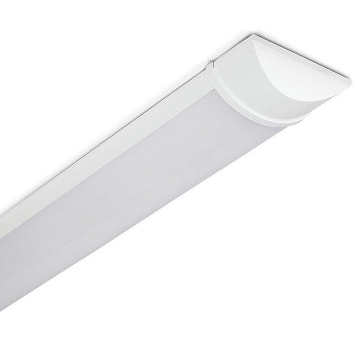 40W 4FT LED Batten Lights 120cm Slim Durable Prismatic Fitting VTAC