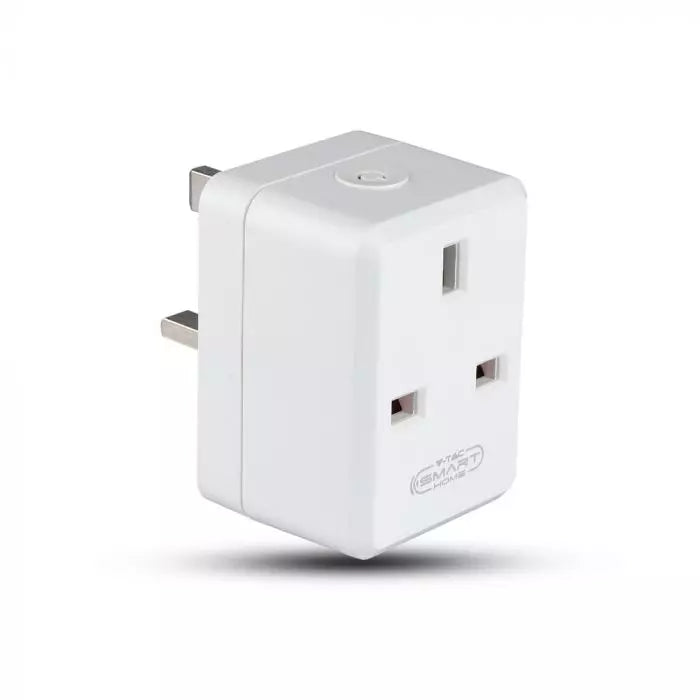 WIFI Smart Mini BS Plug with USB Compatible with Alexa and Google Home, No hub required