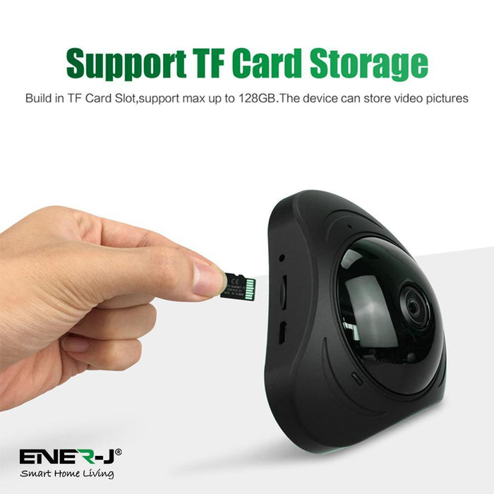 VR WIFI IP Dome Camera, 3D Panoramic Fisheye - Olectrical