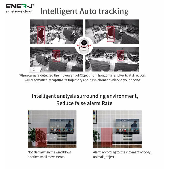 Smart Indoor IP Robotic Camera 1.3MP - Olectrical