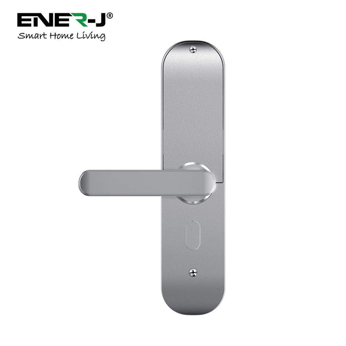 WIFI Smart Door Lock Silver Body Left Handle - Olectrical