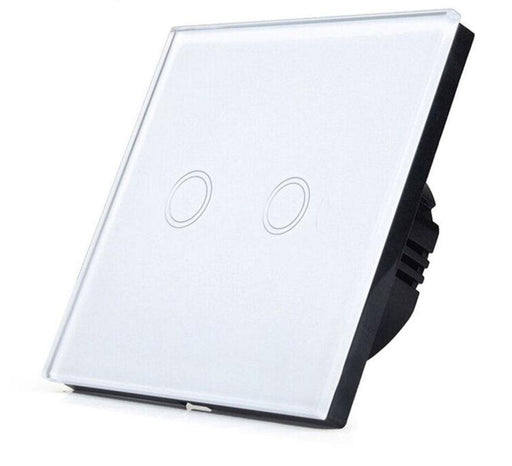 Smart WiFi Touch Switch 2 Gang No Neutral Needed - Olectrical