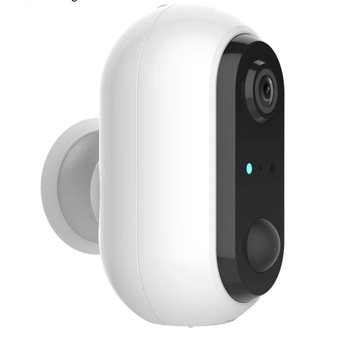 Smart Wireless 1080P Battery Camera With 2 Pcs 18650 Battery, ENERJSMART APP - Olectrical