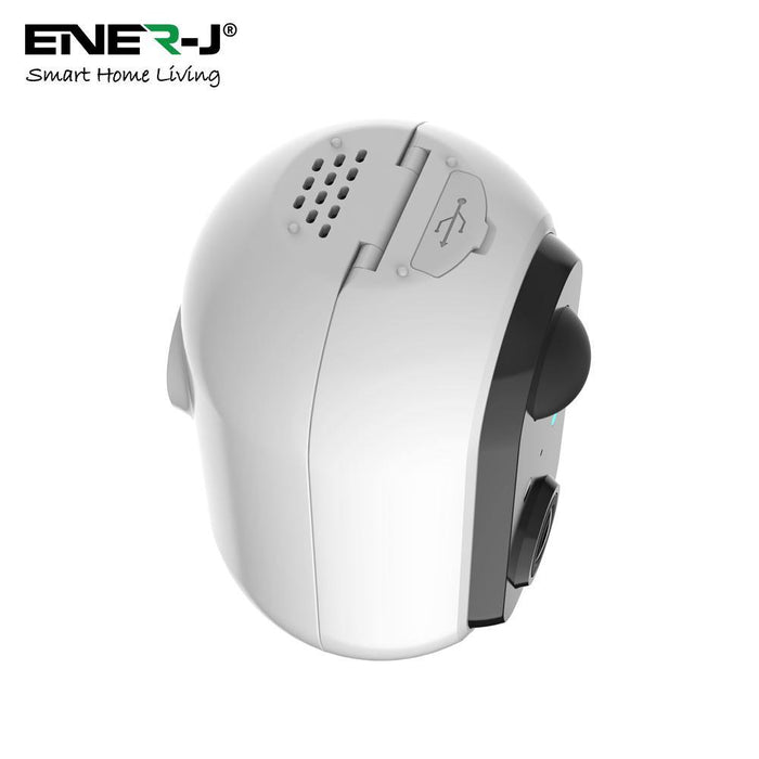 Smart Wireless 1080P Battery Camera With 2 Pcs 18650 Battery, ENERJSMART APP - Olectrical