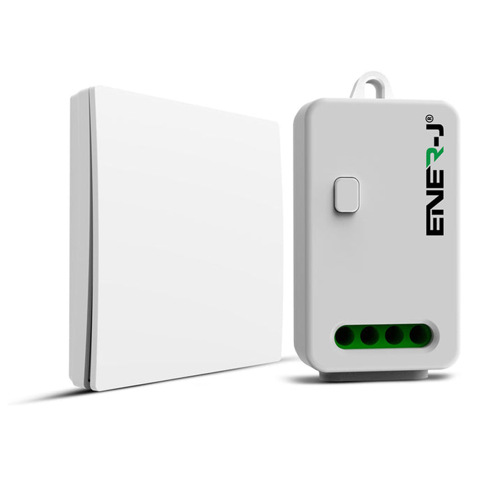 1 Gang Wireless Kinetic Switch + Dimmable & WiFi Receiver Bundle Kit