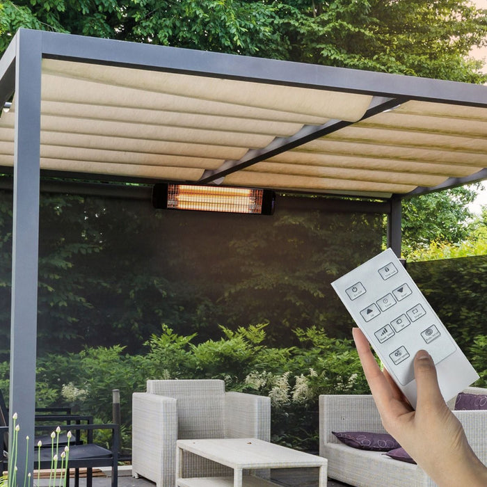 2400W Aurora Infrared Bar & Patio Smart Heater with WIFI & Remote Control