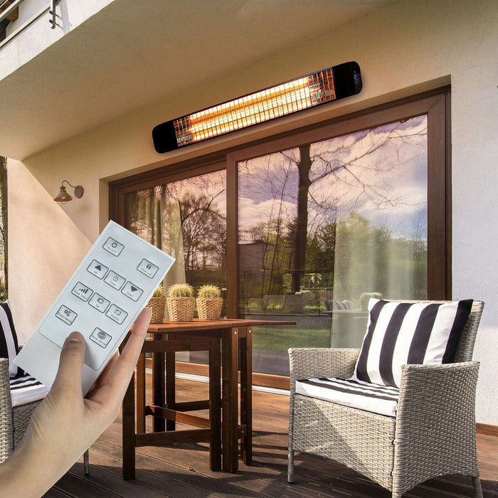 2400W Aurora Infrared Bar & Patio Smart Heater with WIFI & Remote Control