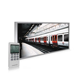 Load image into Gallery viewer, 700W 595X1195 London Underground Image NXT Gen Infrared Heating Panel 700W - Electric Wall Panel Heater Energy Saving and Energy Efficient