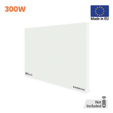 Prime 300W Infrared Panel Heater – Wall or Ceiling Mounted Frameless IR Heater (Optional Thermostat & Remote)