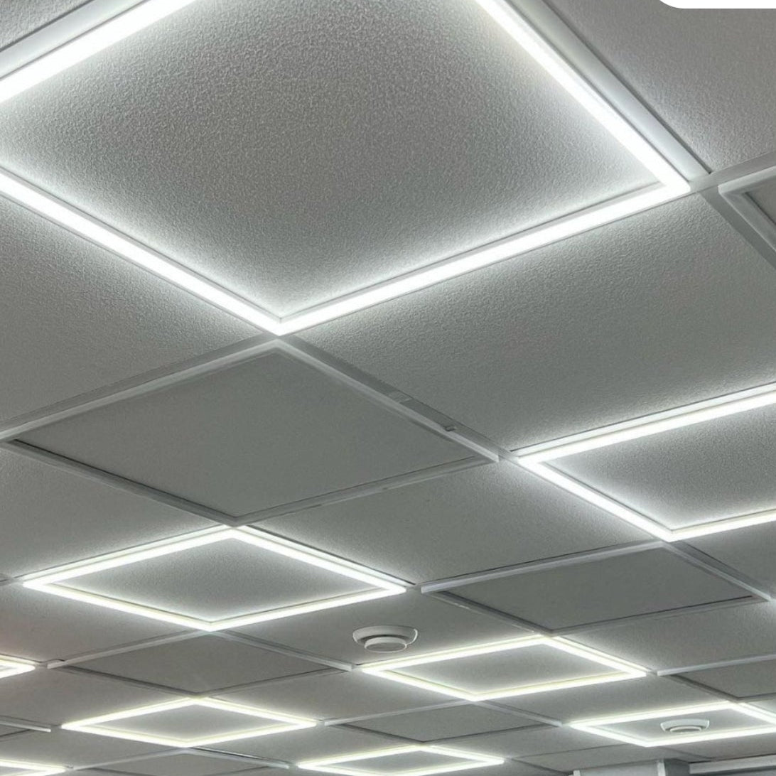 LED Border Line Edge-lit LED Panel 60x60cms 40W maintenance free ...