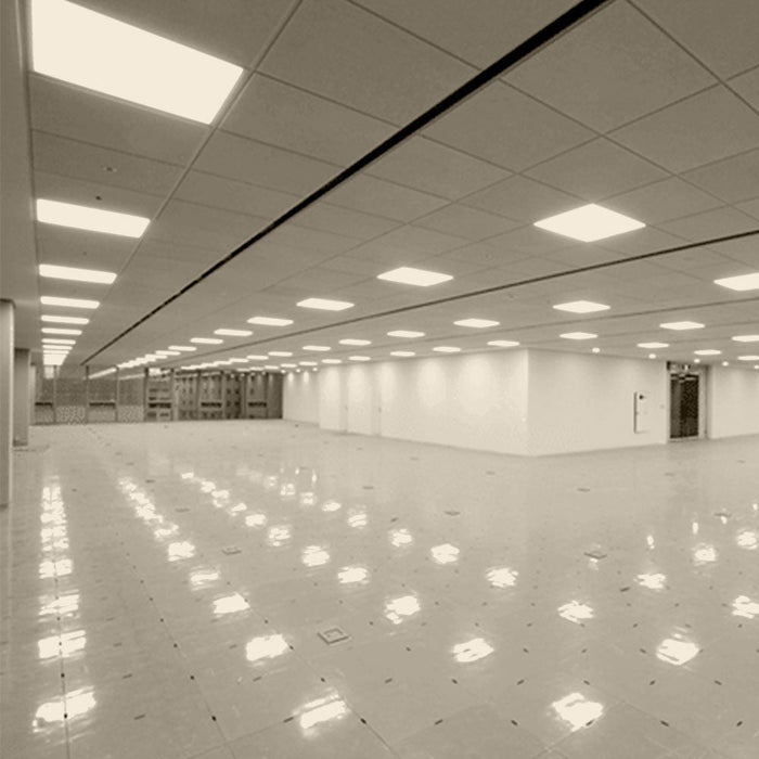 Pack of 2 Or 6 Slim Backlit Led Panel Ceiling Lights With PMMA 2mm Diffuser, 60x60cms 40W, 3600lm for Indoor Lighting 3000K, 4000K, 6000K