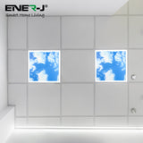 Load image into Gallery viewer, 40W SKY LED 2D Ceiling Panel 60x60cms, Set of 2 Ultra Thin LED Panels, for Waiting Area, Hallway, Office and Home, Colour Temperature 6000k