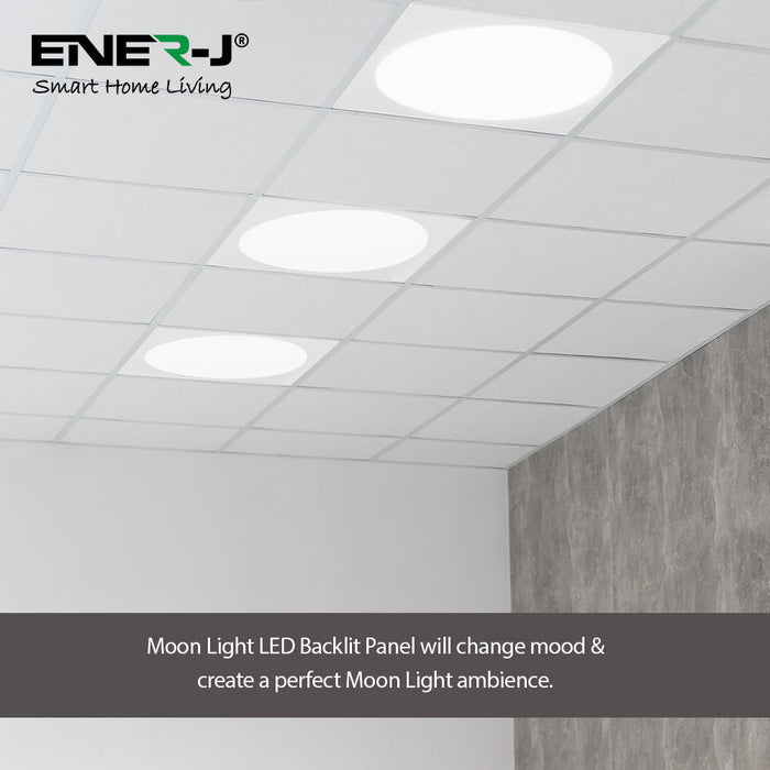 Moon Light LED Backlit Panel Light, Ceiling Downlight Lamp, 60x60cms, 3400 lumens, 3 Years Warranty, 6000K for Office, Meeting rooms, Conference rooms, Corridors, Dental & Doctors Practice rooms, Waiting rooms
