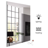 Load image into Gallery viewer, 450W Bathroom Mirror Infrared Heater &amp; CCT Changing with Dimmable LED Lights, Plug &amp; Play