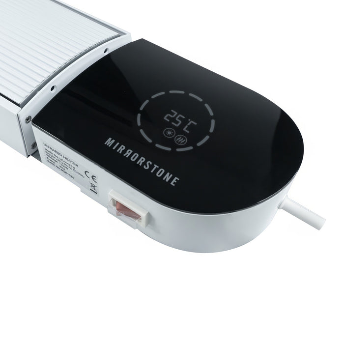 1.8kW Ionis Top Of The Range Infrared Bar Heater (Black & White, Wi-Fi & Remote Option)