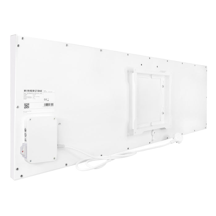 Prime 550W Infrared Panel Heater – Wall or Ceiling Mounted Frameless IR Heater (Optional Thermostat & Remote)