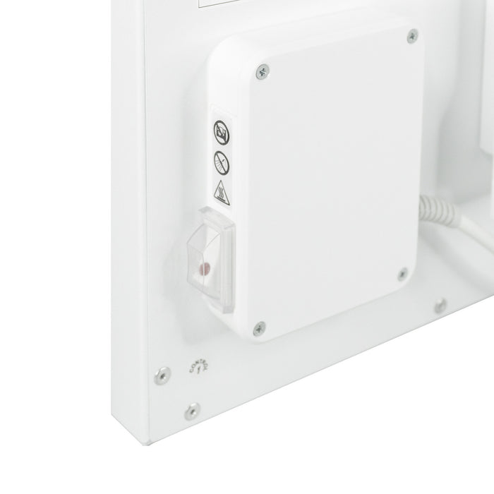Prime 700W Infrared Panel Heater – Wall or Ceiling Mounted Frameless IR Heater (Optional Thermostat & Remote)
