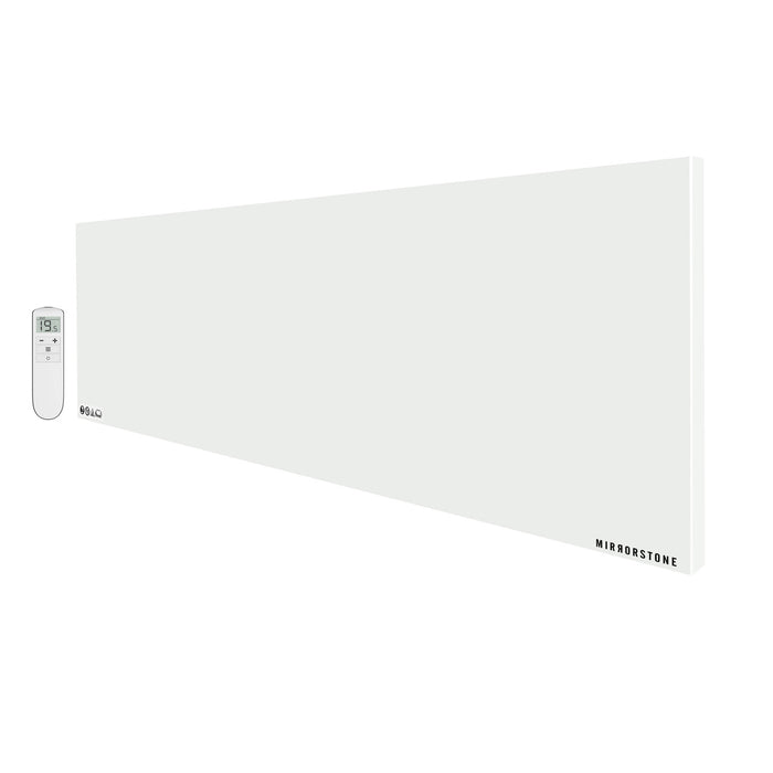Prime 550W Infrared Panel Heater – Wall or Ceiling Mounted Frameless IR Heater (Optional Thermostat & Remote)