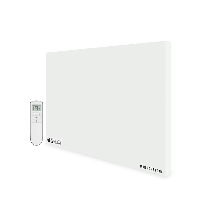 Prime 300W Infrared Panel Heater – Wall or Ceiling Mounted Frameless IR Heater (Optional Thermostat & Remote)
