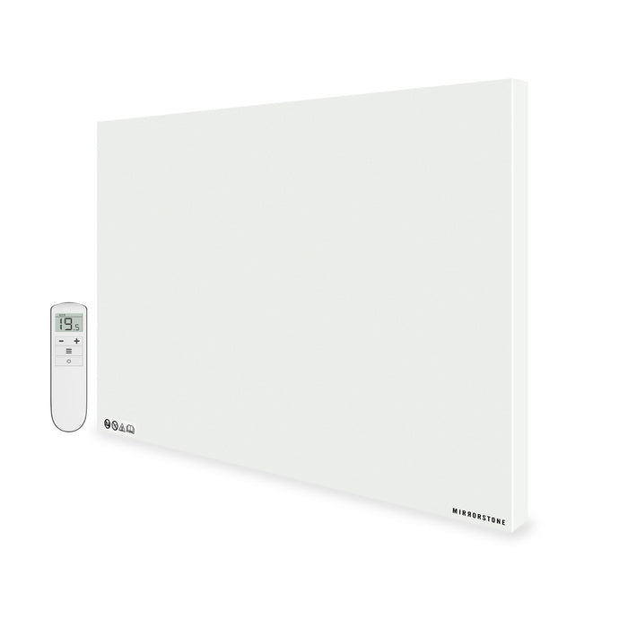 Prime 700W Infrared Panel Heater – Wall or Ceiling Mounted Frameless IR Heater (Optional Thermostat & Remote)