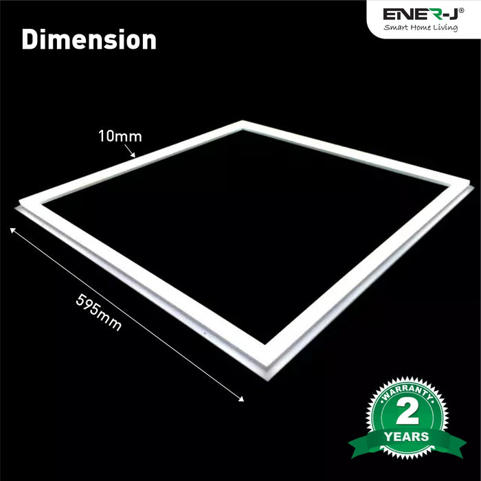 LED Borderline Panel 60x60 40W 4000 Lumens, CCT Switchable (6500K-4000K-3000K) (pack of 6)