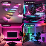 Load image into Gallery viewer, NeonTwist RGBIC Braided LED Rope Light 5m – 360° Smart Neon Strip with App &amp; Remote | Indoor &amp; Outdoor IP65 Waterproof