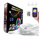 Load image into Gallery viewer, NeonTwist RGBIC Braided LED Rope Light 5m – 360° Smart Neon Strip with App &amp; Remote | Indoor &amp; Outdoor IP65 Waterproof
