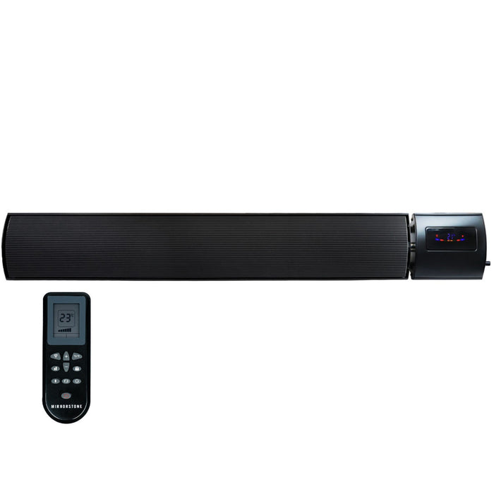 2400W Helios Wi-Fi Remote Controllable Infrared Bar Heater Energy Efficient, Low Maintenance