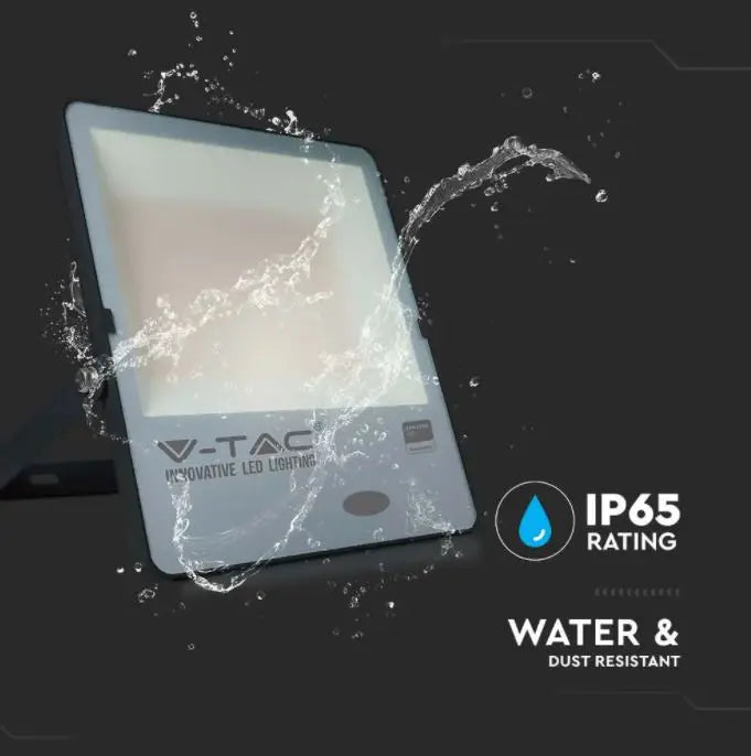 200W LED Floodlight with Light Sensor Samsung Chip IP65 Daylight, Cool White and Warm White