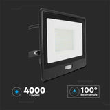 Load image into Gallery viewer, 50W LED Floodlight with PIR Sensor, SMD Samsung Chip 3000k 4000k 6500k White And Black