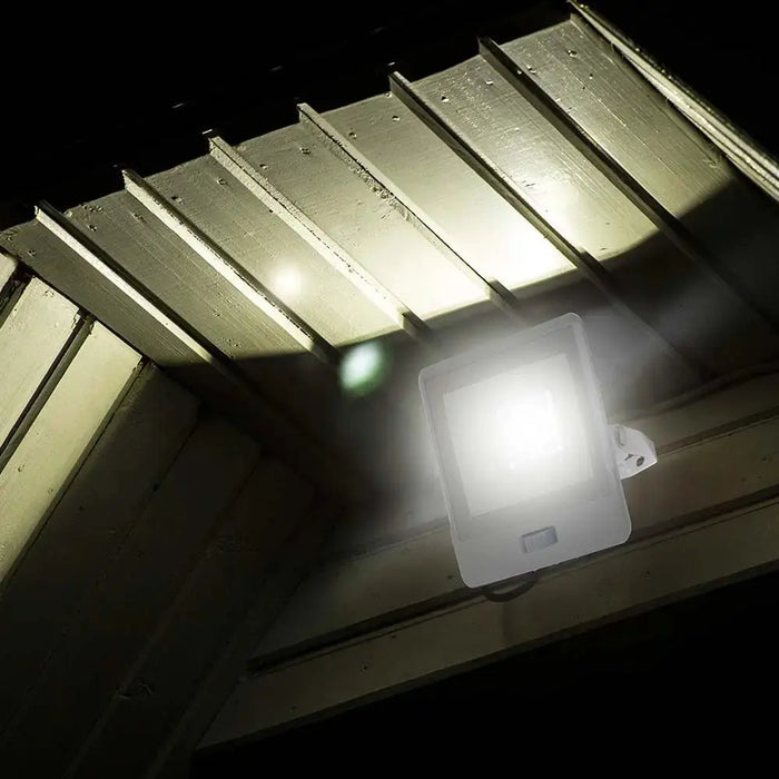 30W LED Floodlight PIR Sensor SMD Samsung Chip 3000k 4000k 6500k White And Black