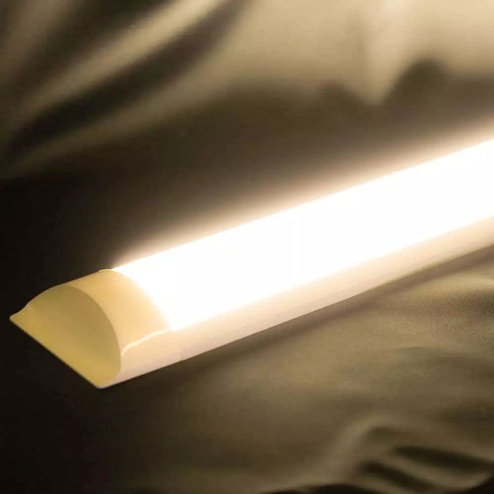 40W 4FT LED Batten Lights 120cm Slim Durable Prismatic Fitting VTAC