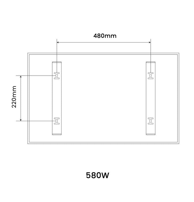 350W, 580W, 700W, 900W, 1200W NXT Gen Infrared Heating Panel With Remote and Premium FIR Coating Surface, Splash Proof, 60% Energy Efficient