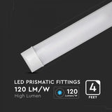Load image into Gallery viewer, 40W 4FT LED Batten Lights 120cm Slim Durable Prismatic Fitting VTAC