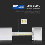 Load image into Gallery viewer, 50W 5FT LED Batten Lights Durable Prismatic Slim 150CM Fitting VTAC