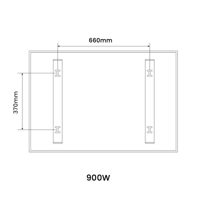 350W, 580W, 700W, 900W, 1200W NXT Gen Infrared Heating Panel With Remote and Premium FIR Coating Surface, Splash Proof, 60% Energy Efficient