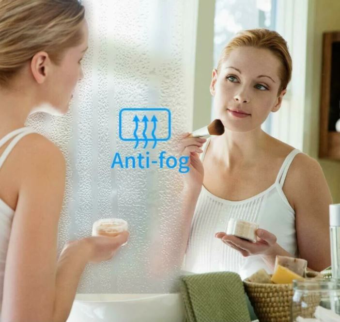 800 X 600 MM Bathroom Mirror with Bluetooth Speaker & Concealed Heated Demister