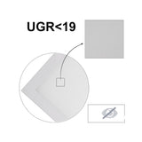 Load image into Gallery viewer, Pack of 2,4,6 Square LED Panel Lights 600x600, 4800 lumens, Daylight 6000k Tile Recessed For Office and Shop Ceiling