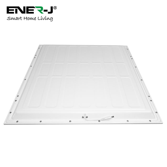 Pack of 2 Or 6 Slim Backlit Led Panel Ceiling Lights With PMMA 2mm Diffuser, 60x60cms 40W, 3600lm for Indoor Lighting 3000K, 4000K, 6000K