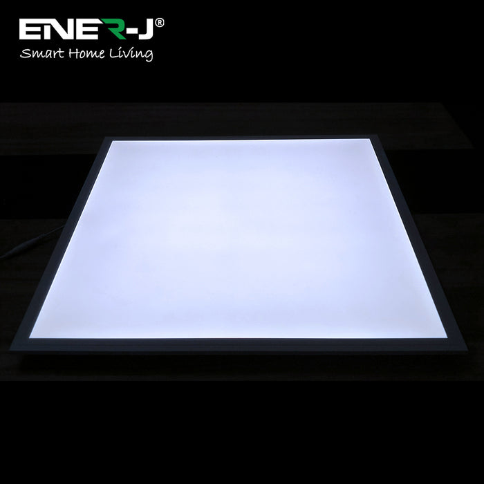 Pack of 2 Or 6 Slim Backlit Led Panel Ceiling Lights With PMMA 2mm Diffuser, 60x60cms 40W, 3600lm for Indoor Lighting 3000K, 4000K, 6000K