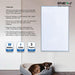 Electric Panel Heater Infrared 600 Watts with Wireless Thermostat Remote - Olectrical