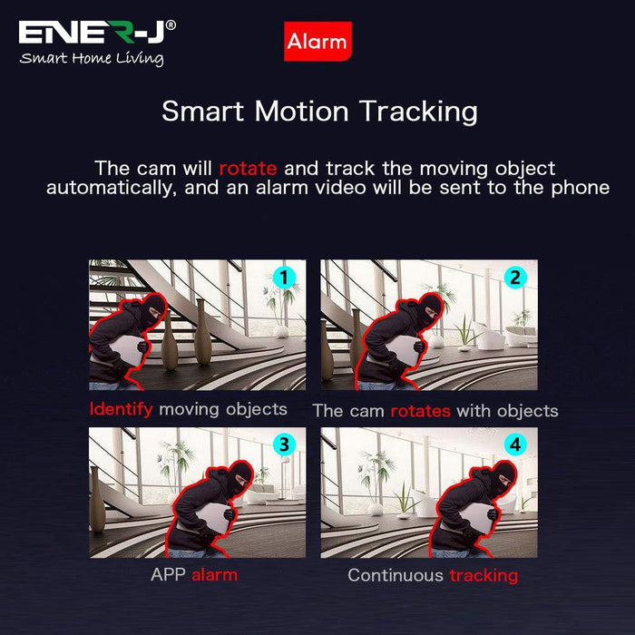 Smart Premium Indoor IP Camera With Auto Tracker - Olectrical