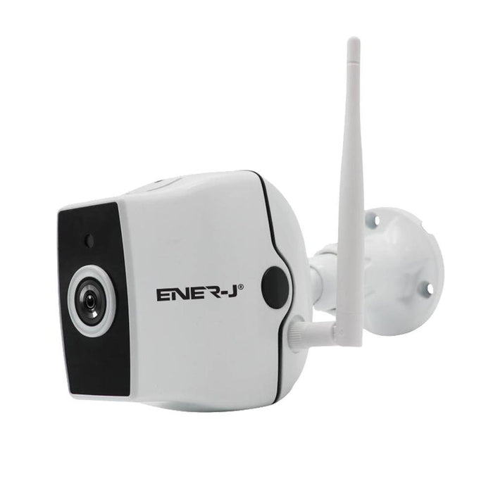 Smart Premium Outdoor IP Camera, 1MP, Motion sensor ,  2 Way Audio works with ENERJ SMART App, Alexa, Google