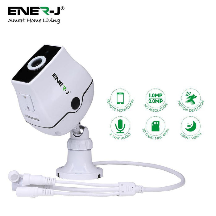 Smart Premium Outdoor IP Camera, 1MP, 2 Way Audio - Olectrical